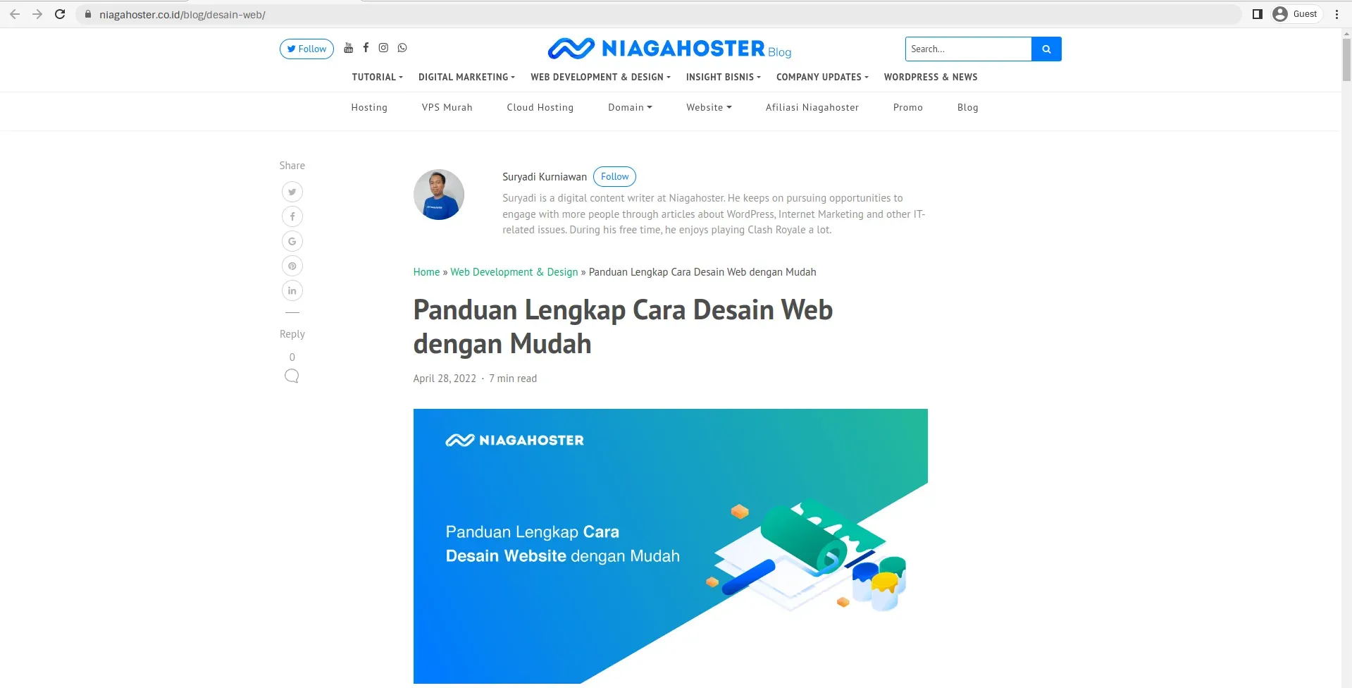 Panduan Lengkap Cara Desain Web dengan Mudah