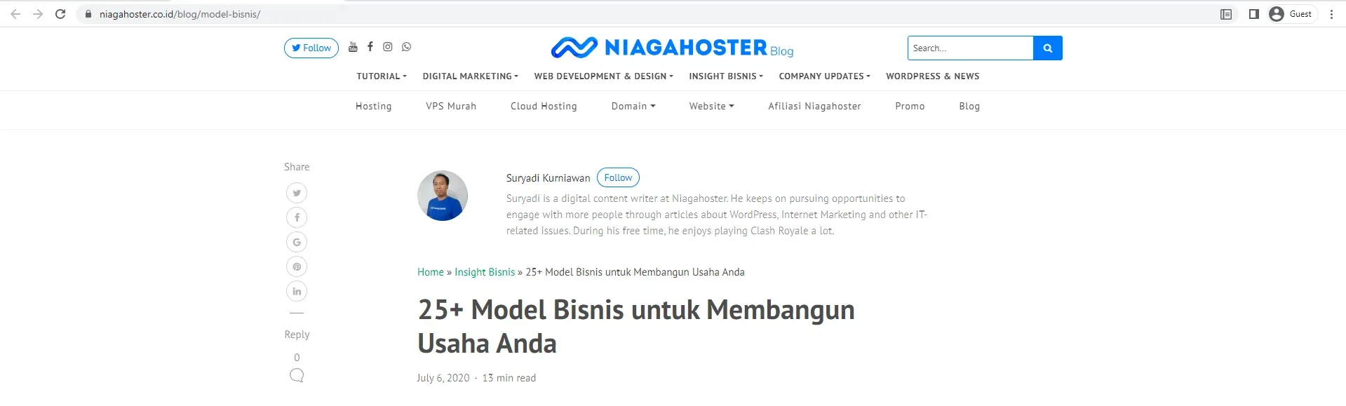25+ Model Bisnis untuk Membangun Usaha Anda