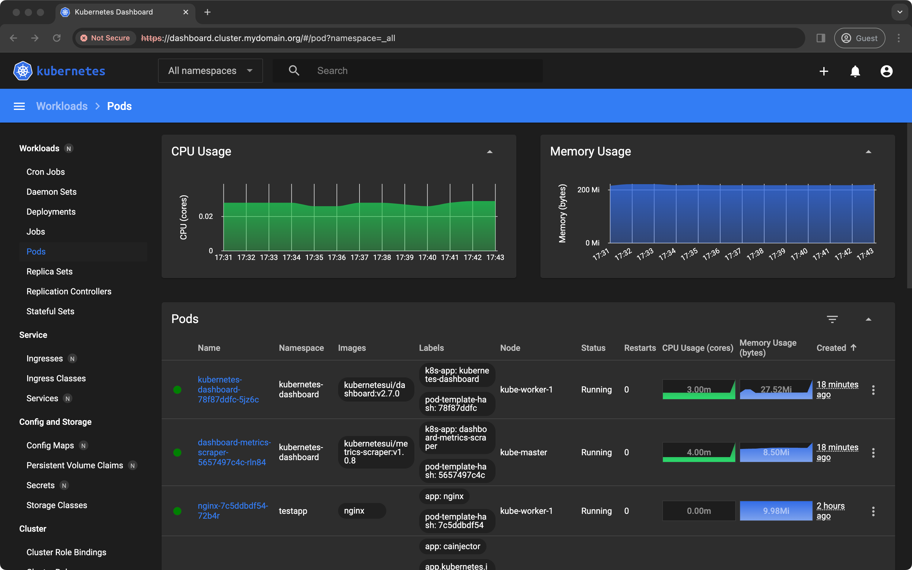 From Zero to K3S on Proxmox LXC: Part 3 - Kubernetes Dashboard