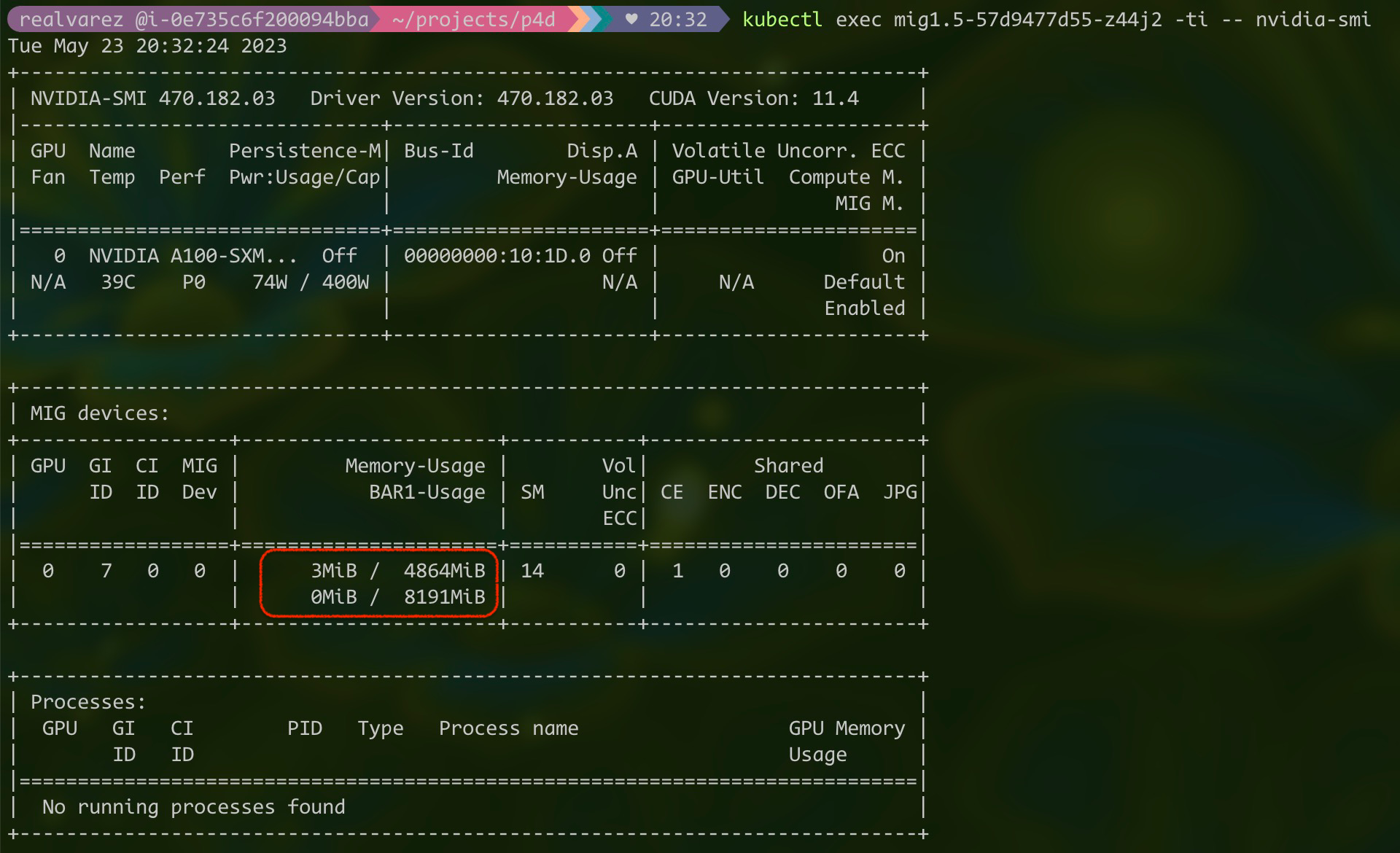 Run more pods per GPU with NVIDIA Multi-Instance GPU