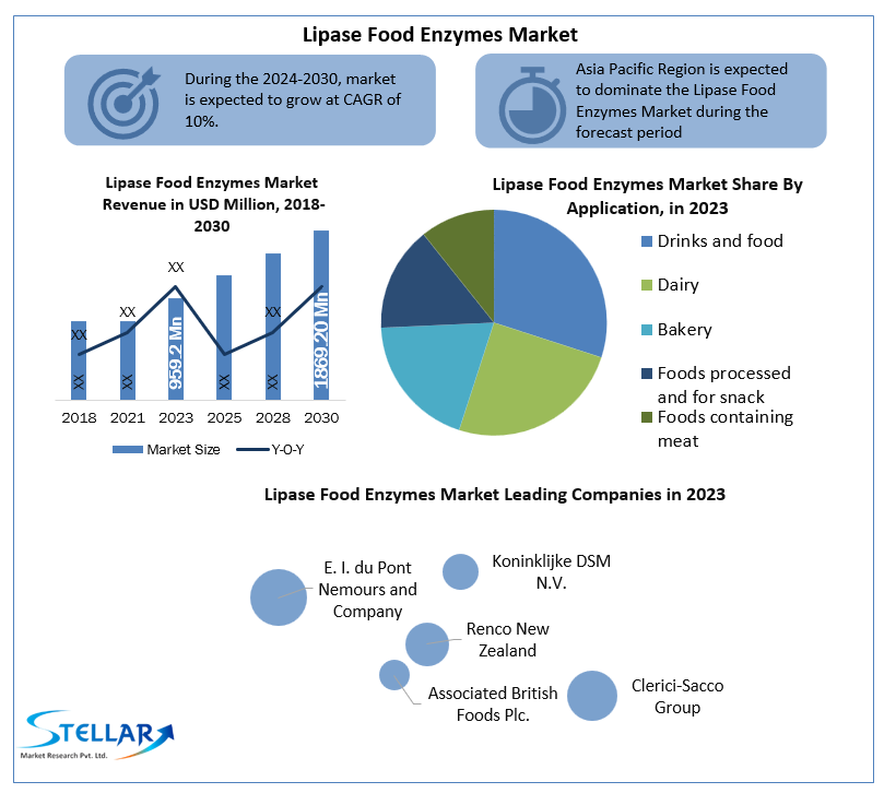 Lipase Food Enzymes Market Business Strategies, Revenue And Growth Demands And Industry Forecast Report 2030