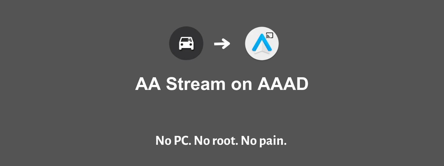 AA Stream on AAAD (without root)