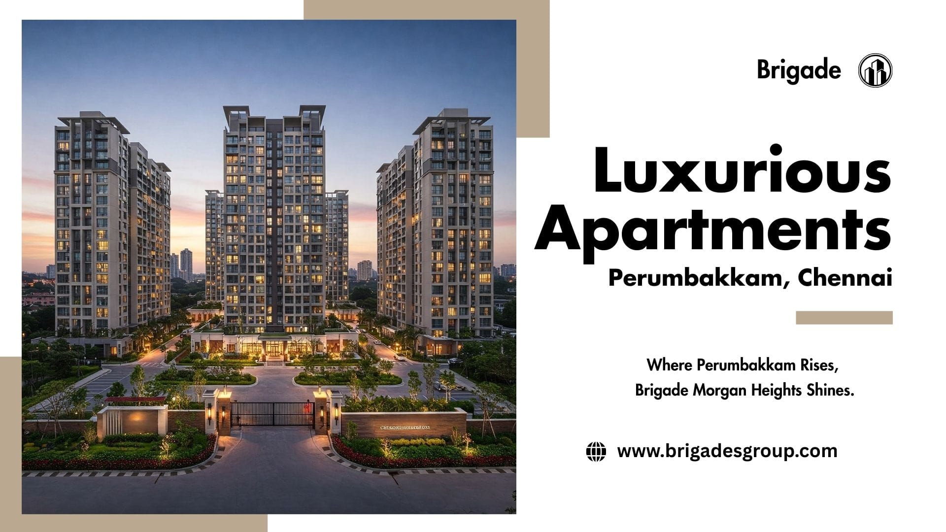 Brigade Morgan Heights Chennai - Exclusive Pre-Launch Apartments