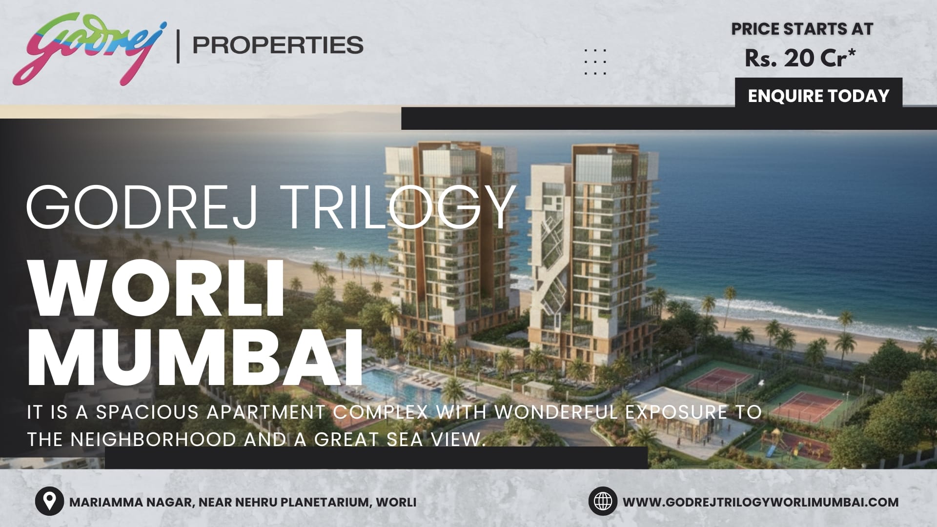 Godrej Trilogy Worli Mumbai Offers Modern City Comfort