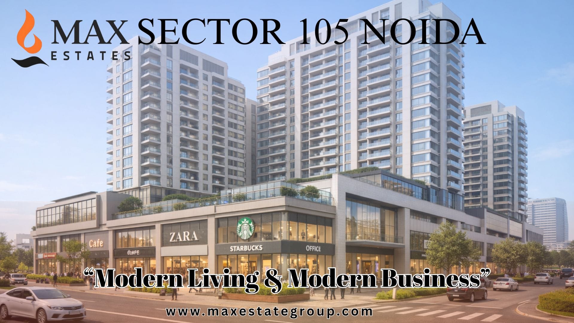 Max project at Sector 105 Noida