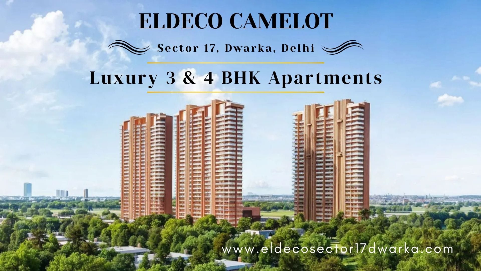 Eldeco Camelot project at Sector 17 Dwarka