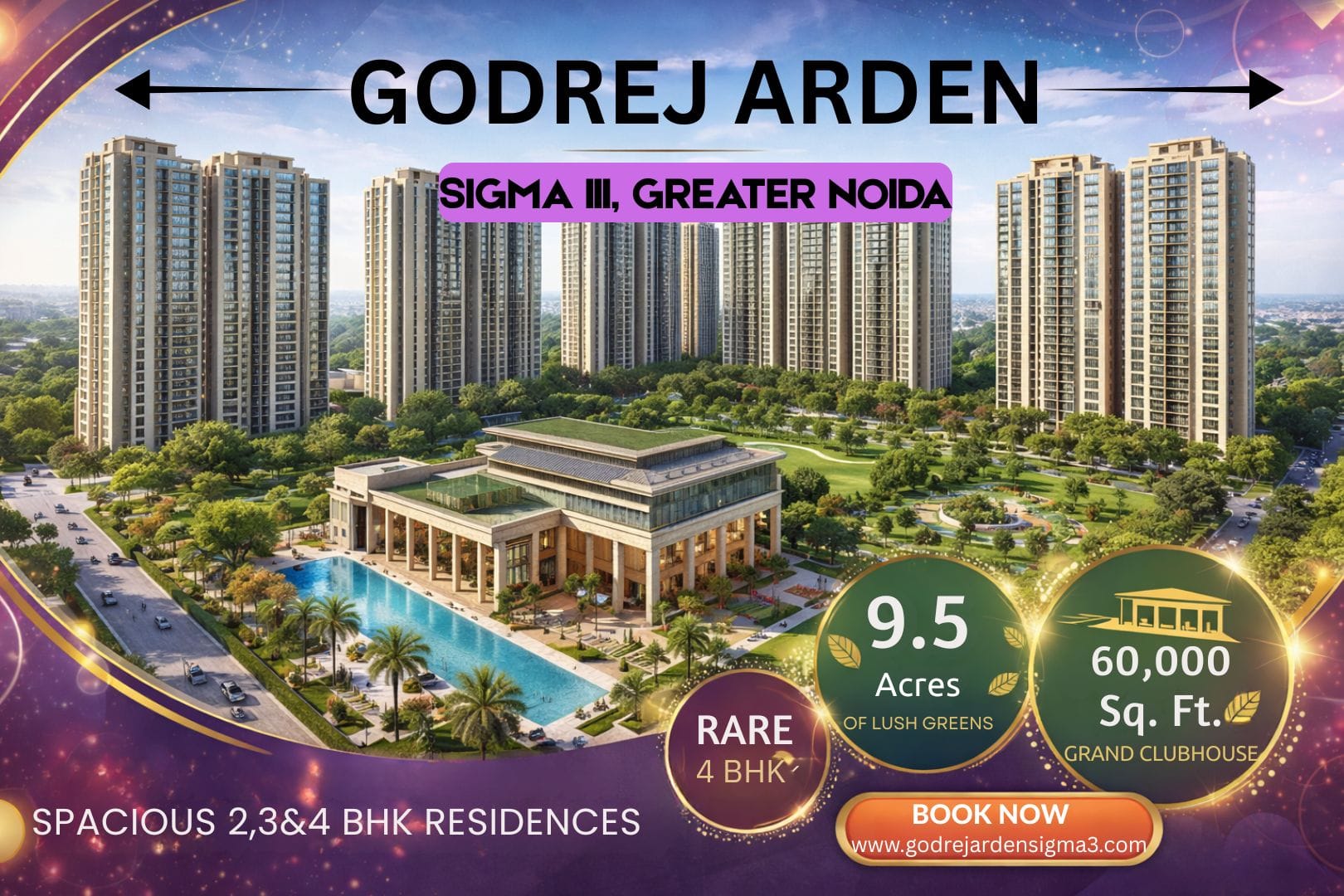 Godrej Arden project at Sigma 3 Greater Noida