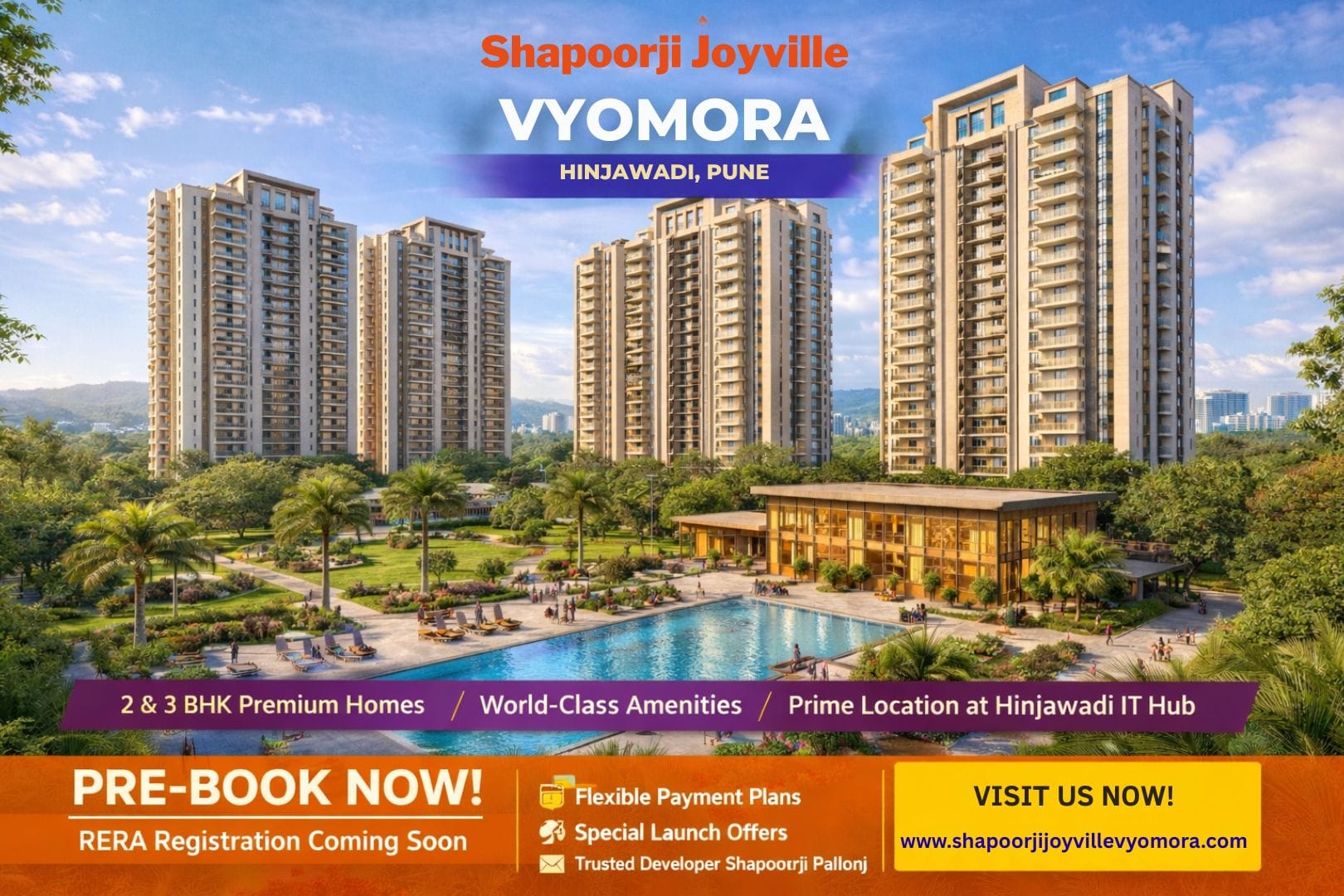 Shapoorji Joyville Vyomora at Hinjewadi, Pune