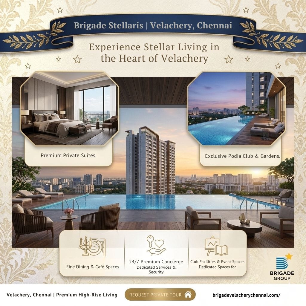 Brigade Stellaris Velachery Chennai : Homes in Growing Location