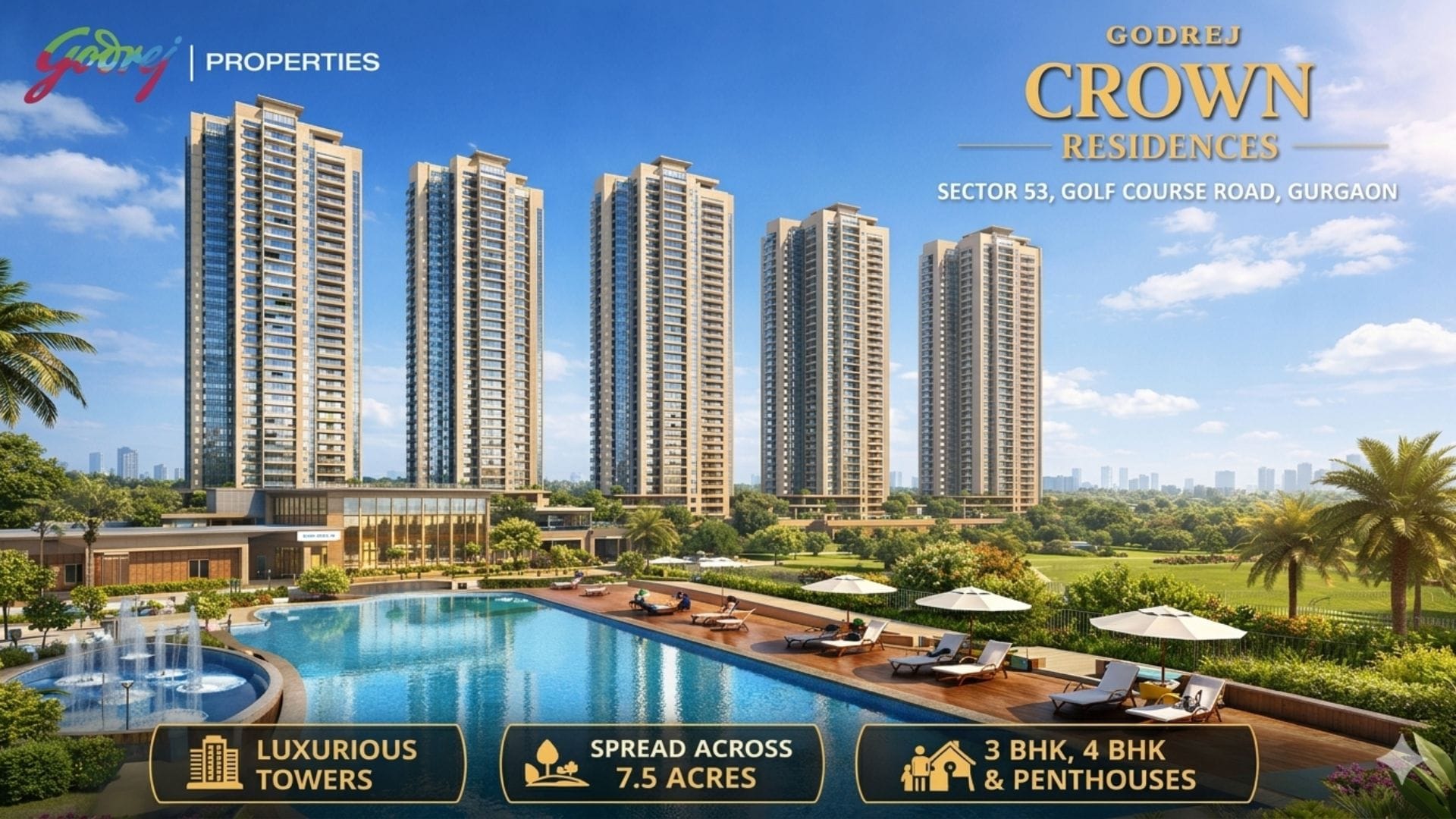 Godrej Crown Residences at Godrej Golf Link