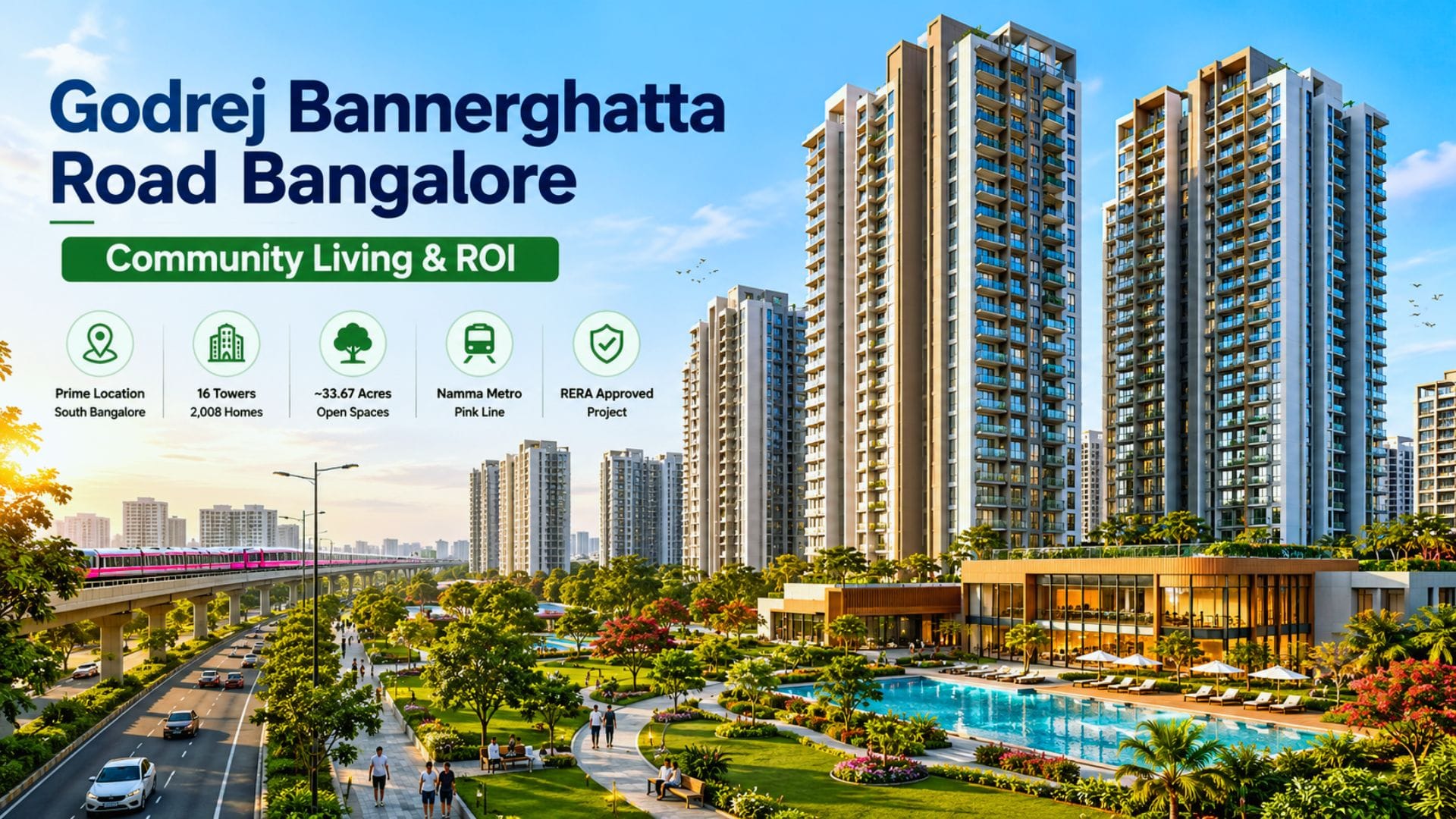 Godrej Bannerghatta Road Bangalore: Community Living & ROI