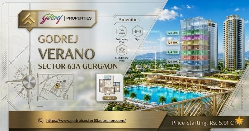 Modern Living Redefined: Step into Godrej Verano Sector 63A