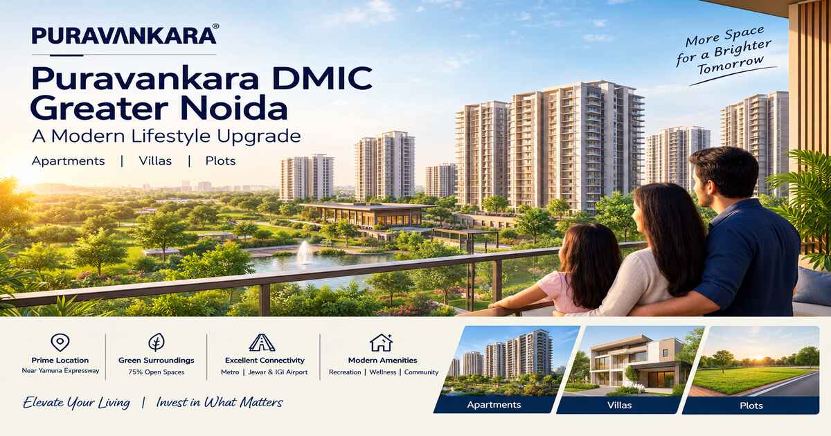 Puravankara DMIC Greater Noida: A Modern Lifestyle Upgrade
