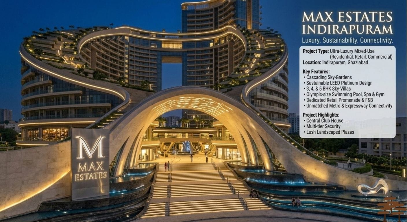 Max Estates Indirapuram | Latest Luxury Residential Property