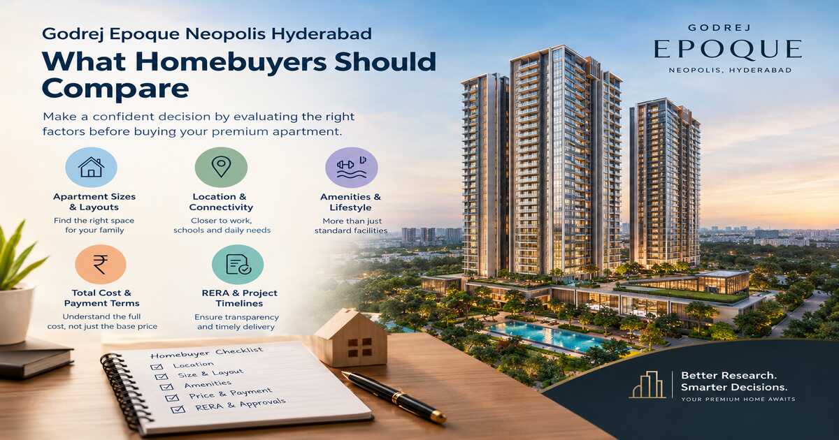 Godrej Epoque Neopolis Hyderabad