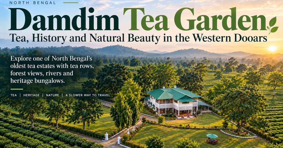 Damdim Tea Garden Guide: History, Location, Best Time & Nearby Attractions