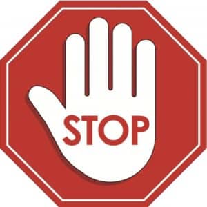 Stop sign