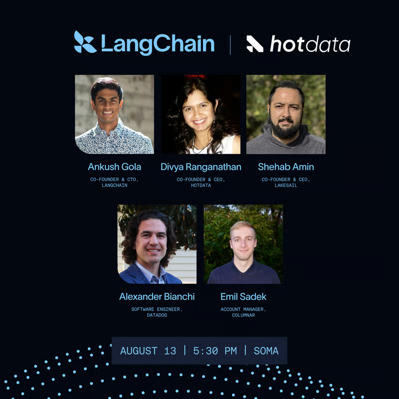 The First Apache DataFusion meetup at LangChain