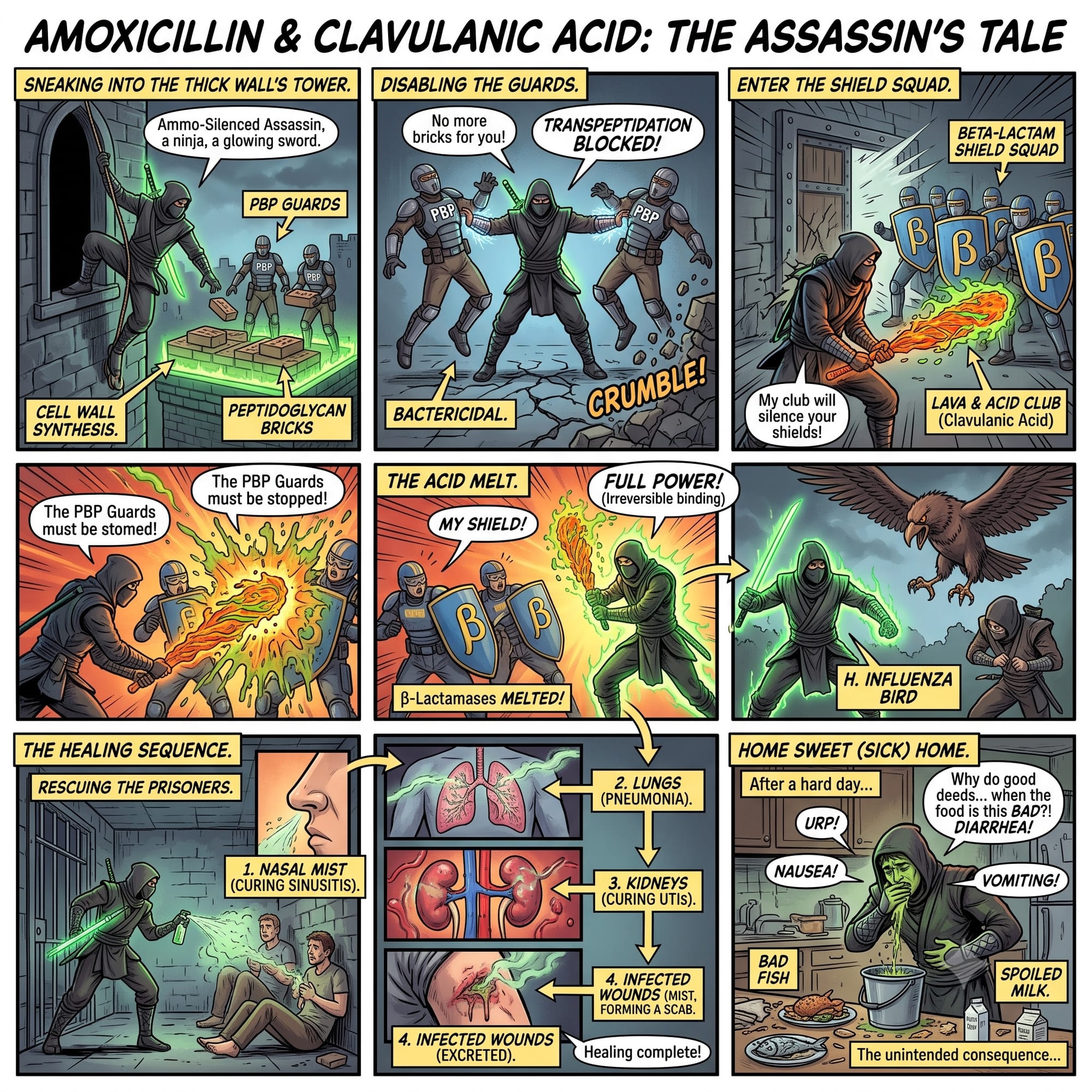 Amoxicillin and Clavulanic Acid