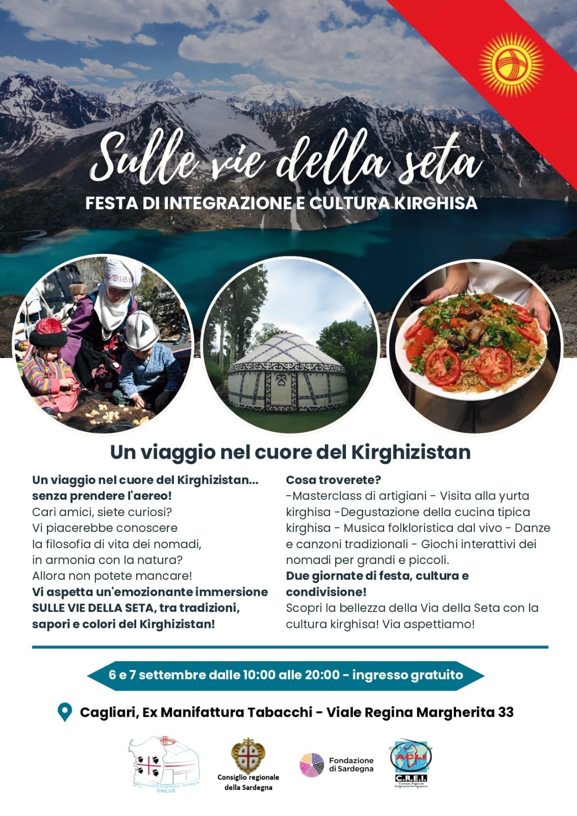 On the Silk Road: A Celebration of Kyrgyz Culture and Integration in Cagliari