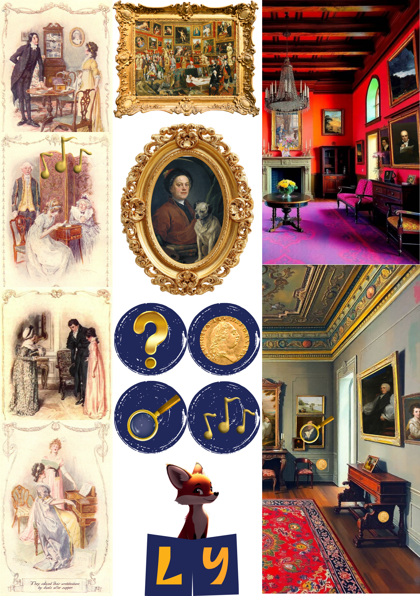 The Interactive Parlour of Lady Austen