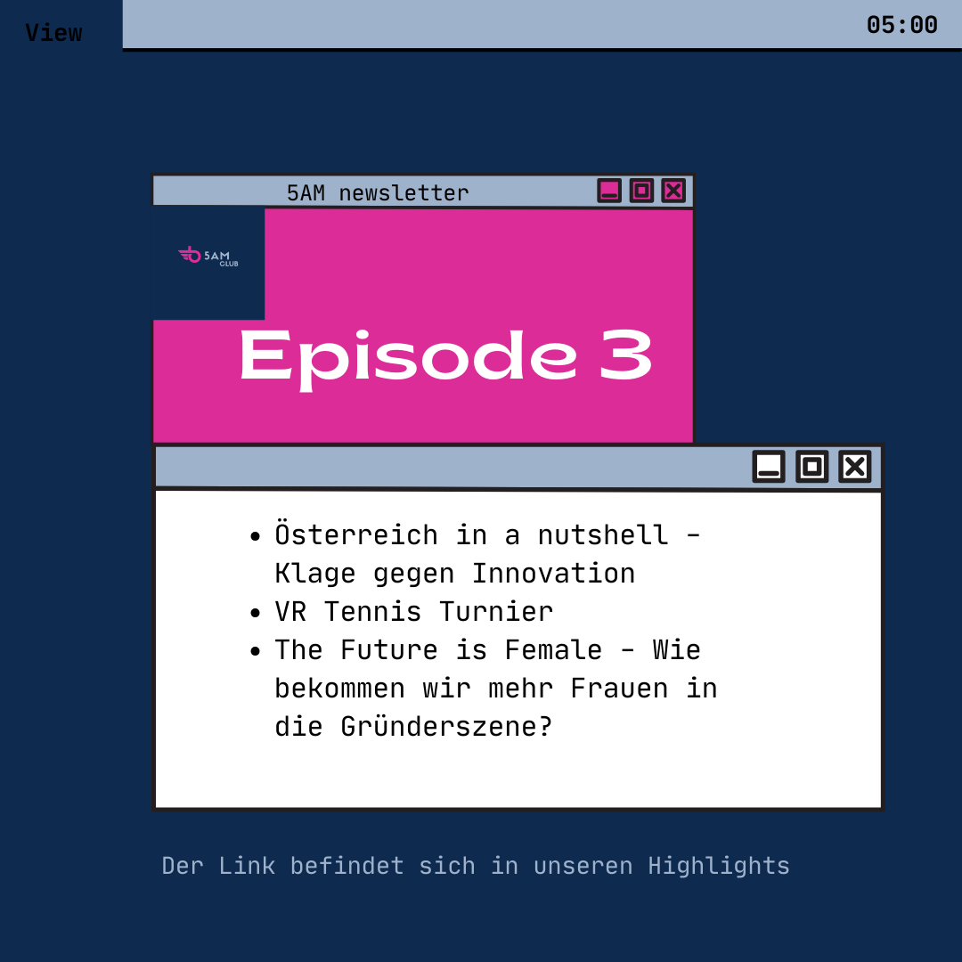 Österreich in a nutshell, VR Tennis Turnier, The Future is Female
