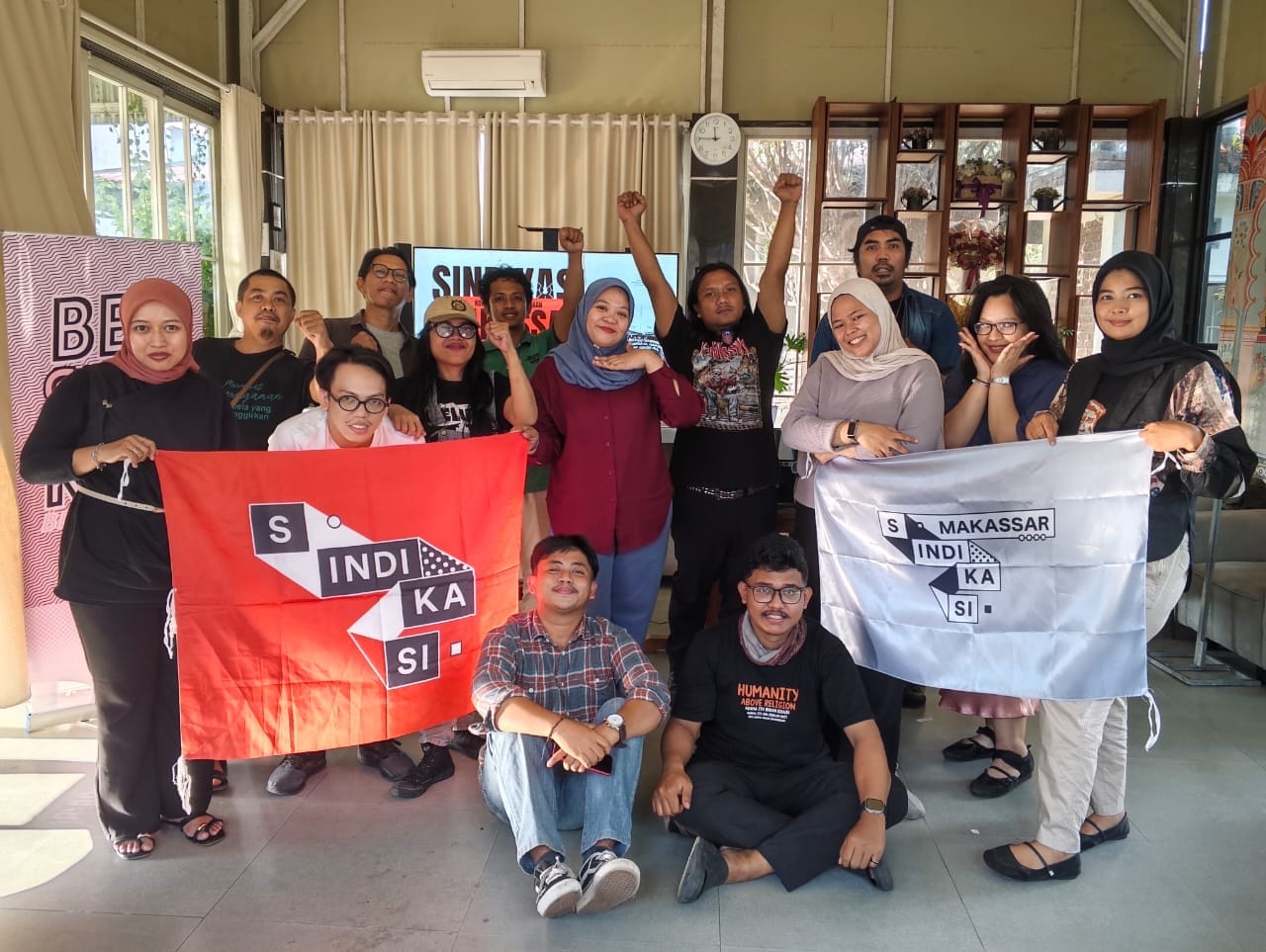 SINDIKASI Makassar Resmi Terbentuk, Perkuat Gerakan Pekerja Media dan Industri Kreatif di Indonesia Timur