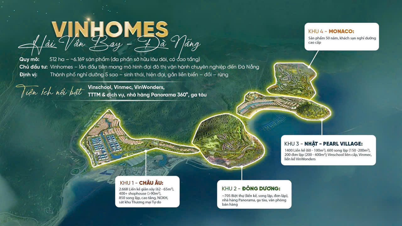 VIN LÀNG VÂN - Vinhomes Hải Vân Bay - ĐÀ NẴNG
