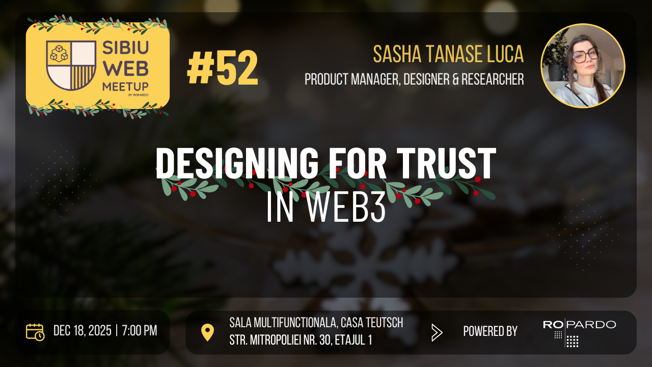 #52 - Designing for trust in web3