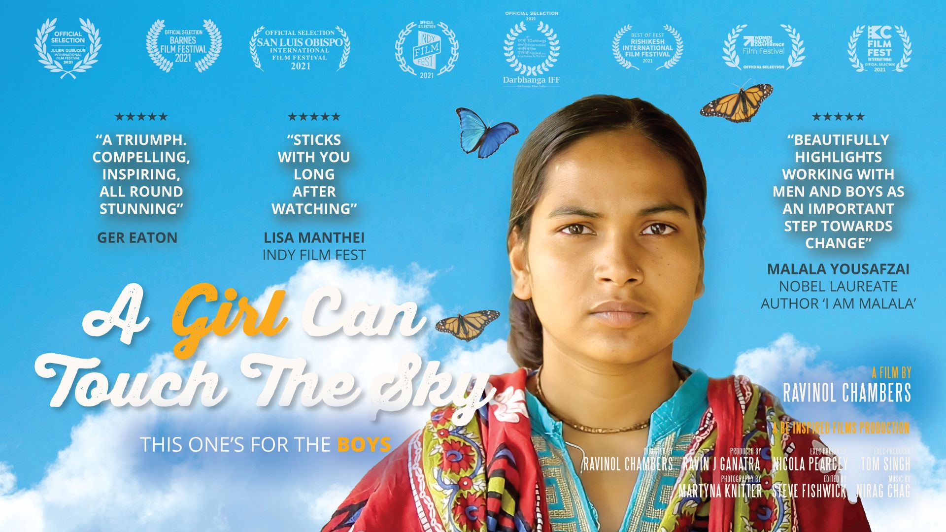 A Girl Can Touch The Sky