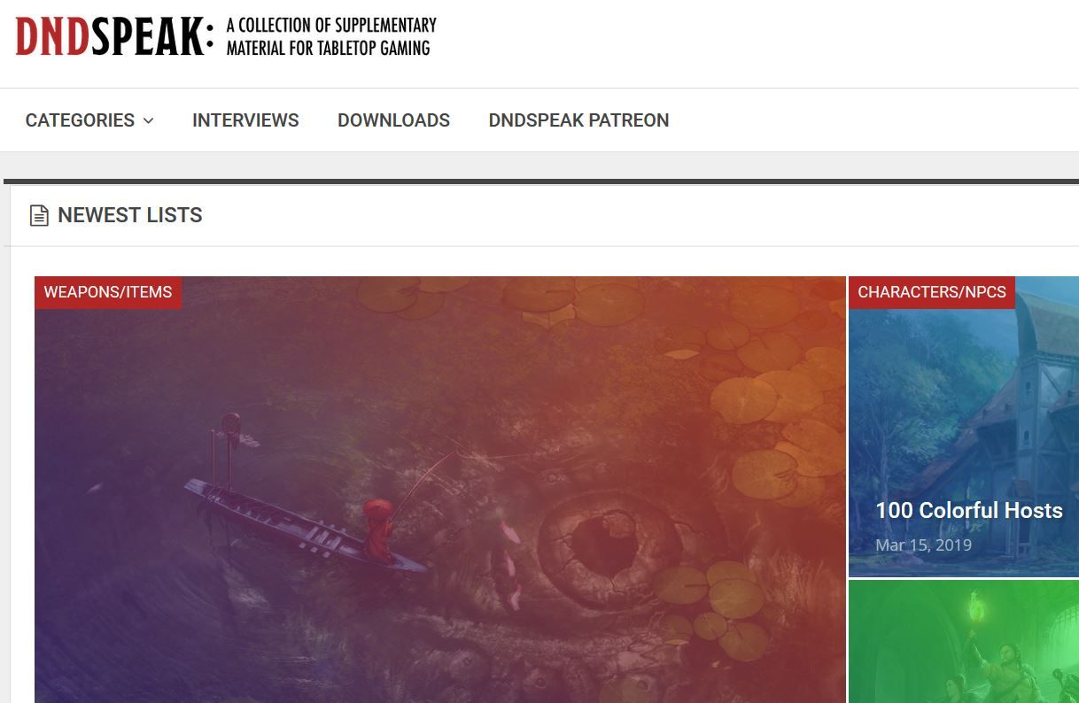 Interview with Casey of DnDSpeak