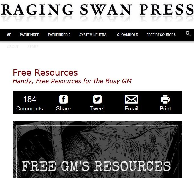 Interview with Creighton of Raging Swan Press