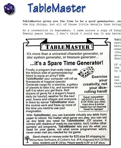 Interview with Jean of Table Master