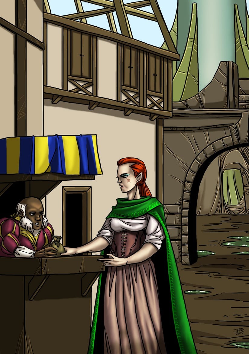 Fantasy Market Encounters - Encounter Table, Details and Stalls