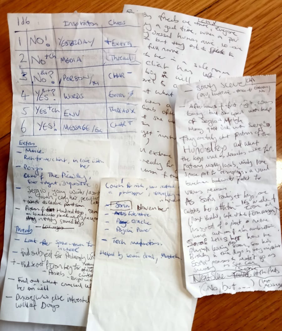 Receipts and Randomness - Compact Chaos Actual Play