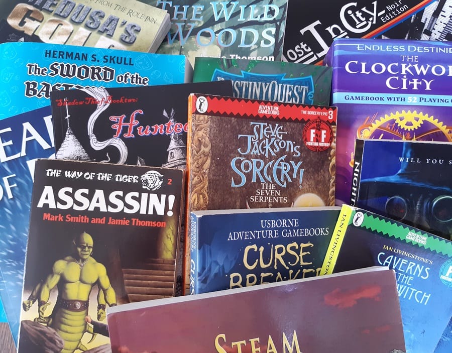 5 Gamebooks with Deeper Combat Options