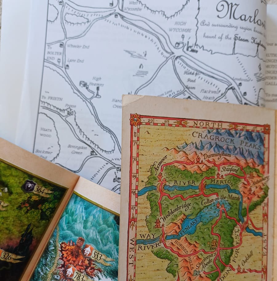 Gamebook Diaries: On Gamebook Maps