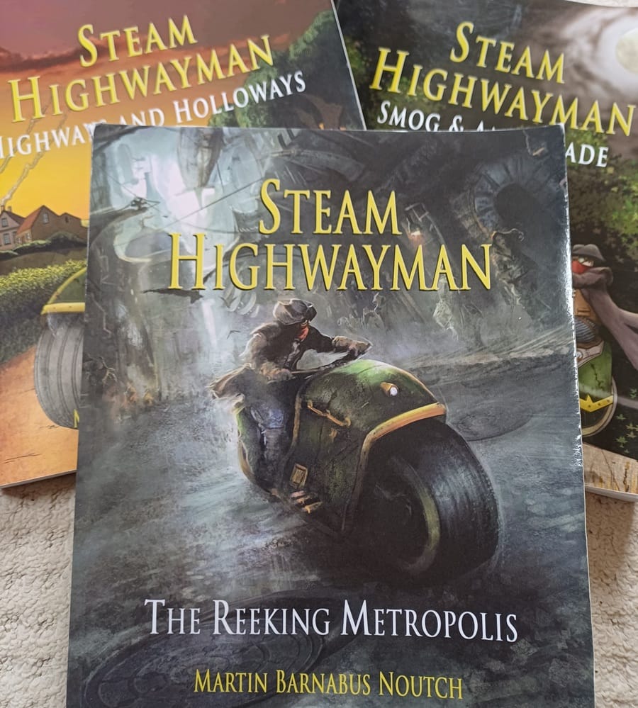 Ride with Steam Highwayman - 100 Endings Book Club May 2026