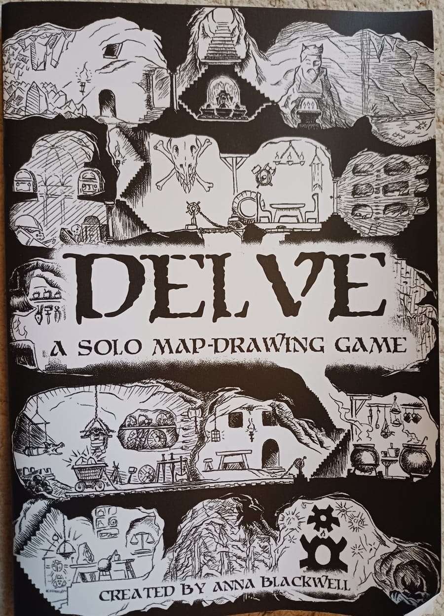 Delve Map-Drawing Solo. Disaster and Sequel
