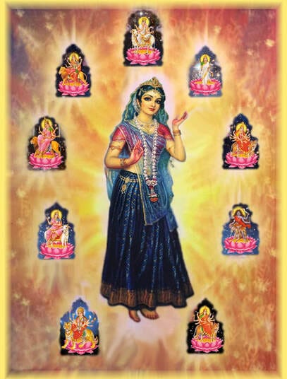 Worship Loving Form of Ma Durga