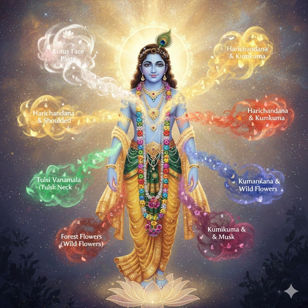 ashta saugandhya | अष्ट सौगन्ध्य