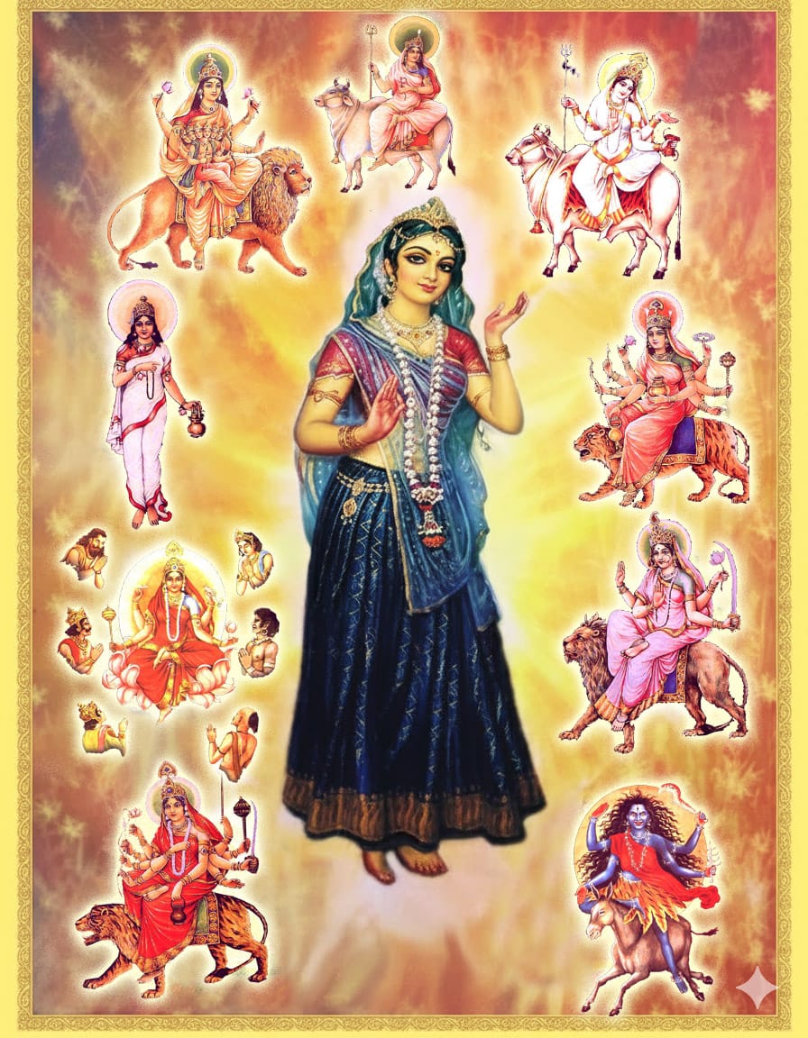 Worship Loving Form of Ma Durga