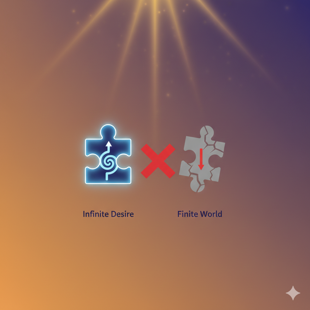 Why Material Pleasure Cannot Satisfy