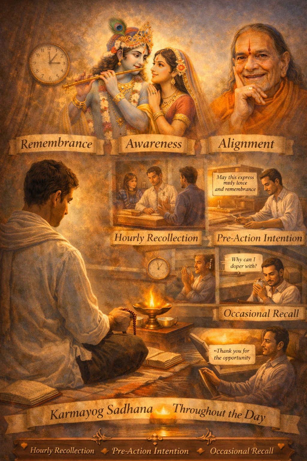 Karmayog Sadhana - Preserving Devotion Throughout the Day