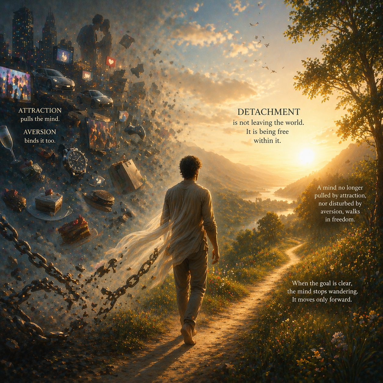 Detachment from Worldly Attractions  — The Shift