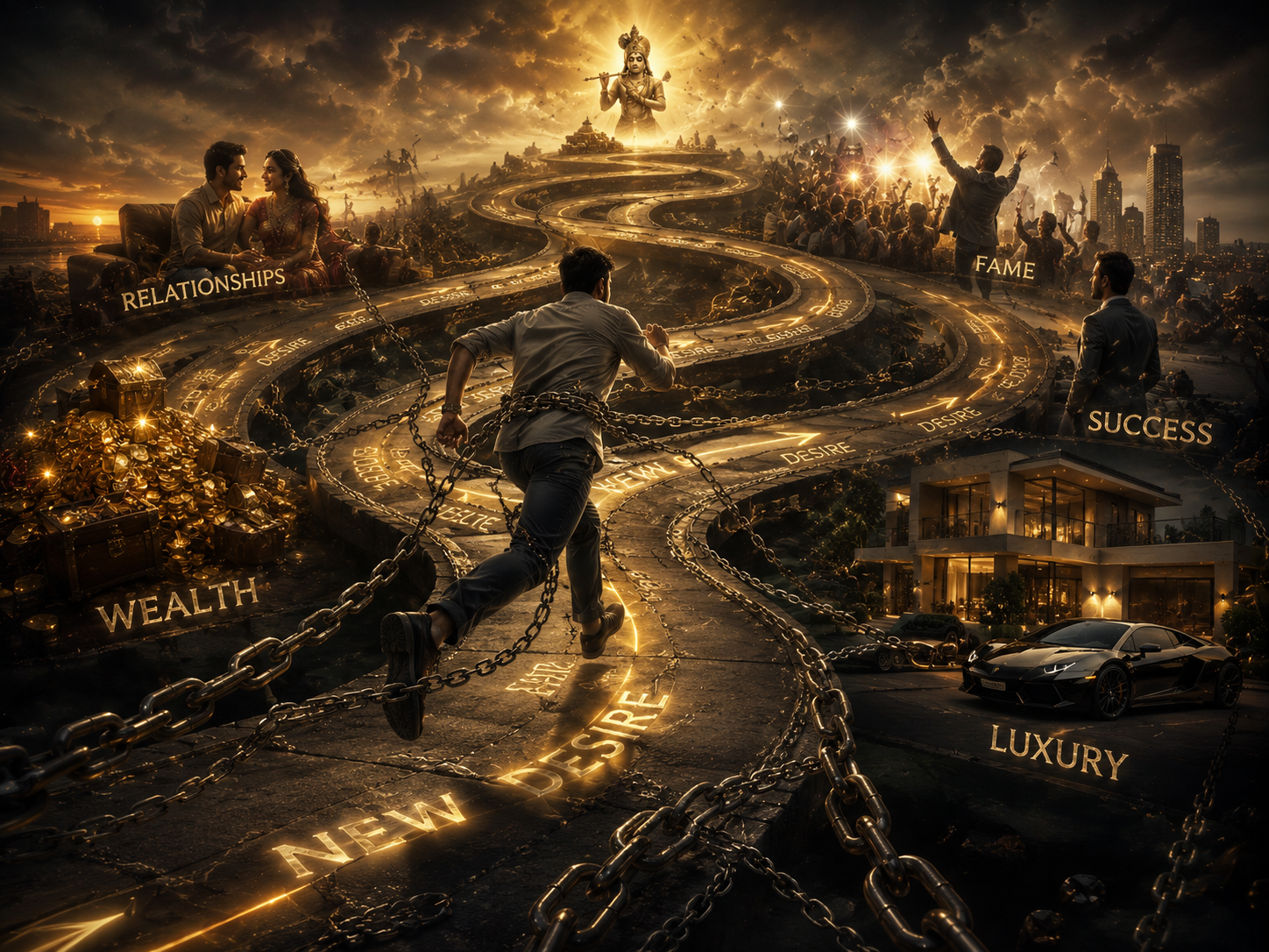 The Endless Cycle of Material Desire
