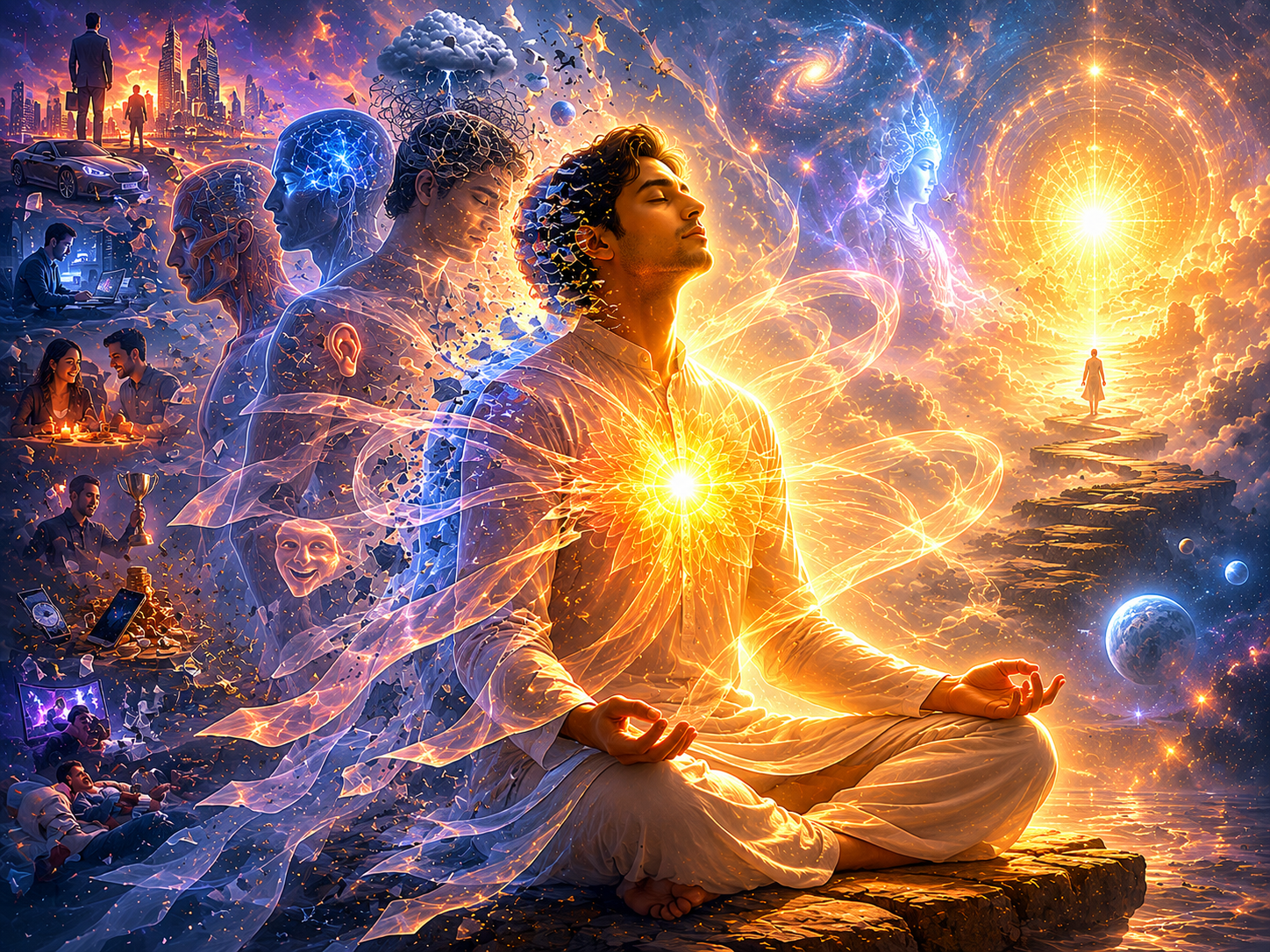 Are We the Body, the Mind, or the Senses?