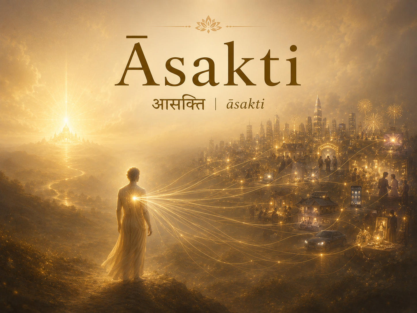 Āsakti (आसक्ति | āsakti)
