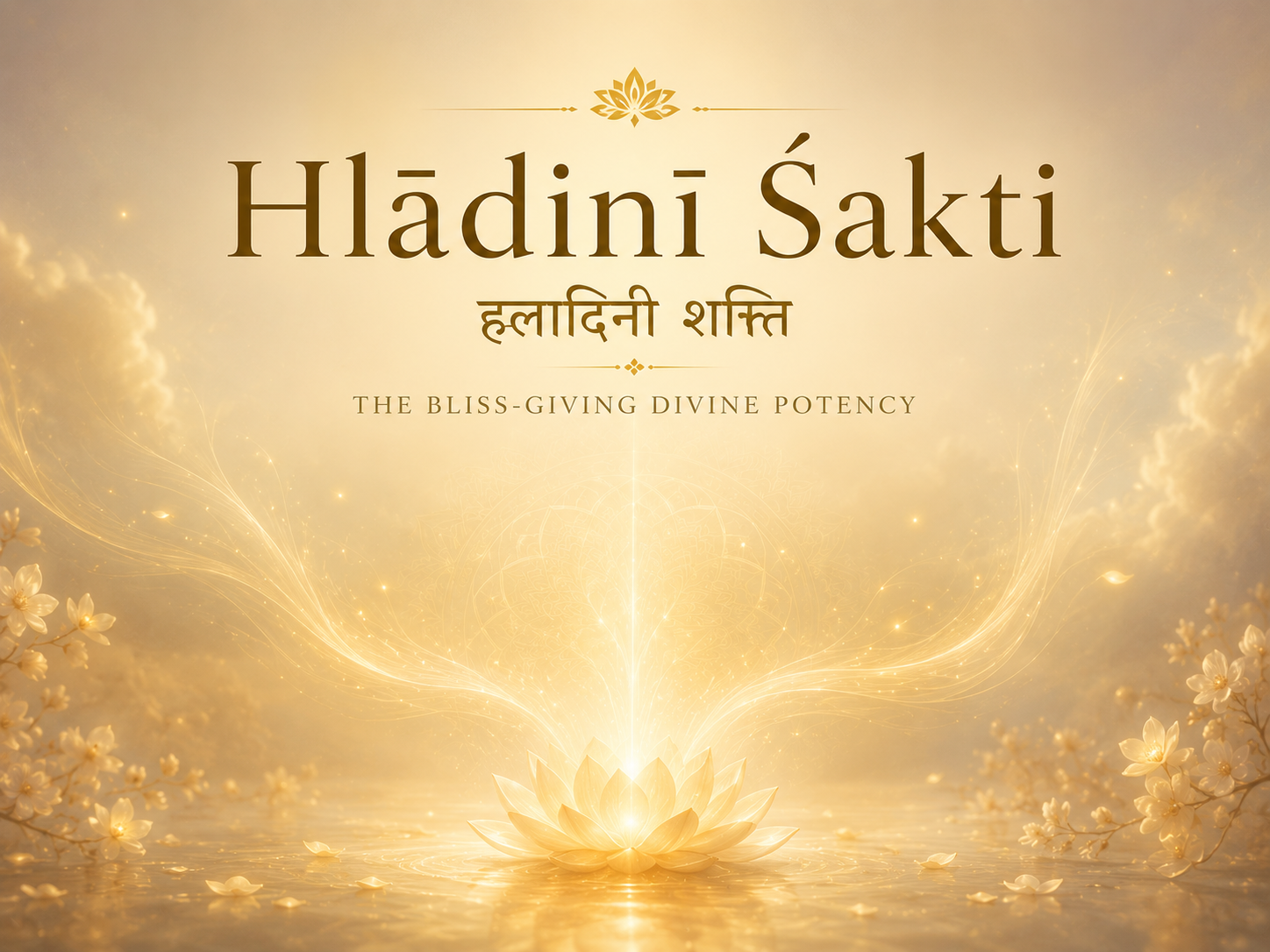 Hladini Shakti (ह्लादिनी शक्ति | hlādinī śakti)
