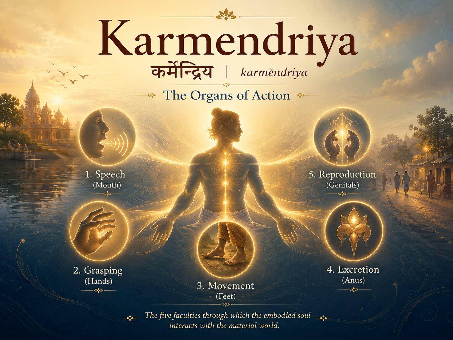 Karmendriya (कर्मेन्द्रिय | karmēndriya)